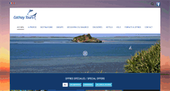 Desktop Screenshot of cathay-tours.com